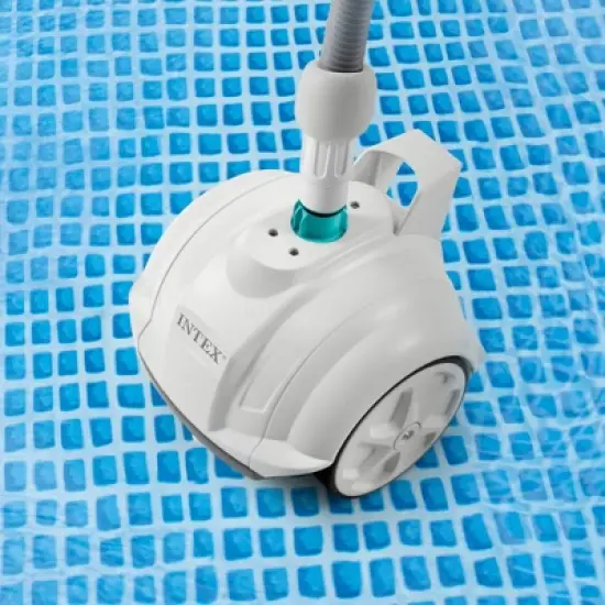 Intex 28007E ZX50 Above Ground Swimming Pool Side Suction Automatic Vacuum Cleaner, 5 Meters Per Minute, 21 Foot Hose, w/ 1.5" Fitting image {3}