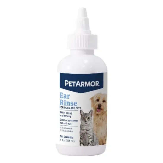 PetArmor Antimicrobial Resistant Ear Rinse for Dogs - 4 fl oz image {8}