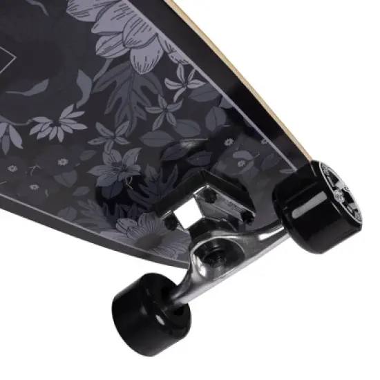ReDo Skateboard Co. 24" Standard Skateboard - Black Floral image {3}