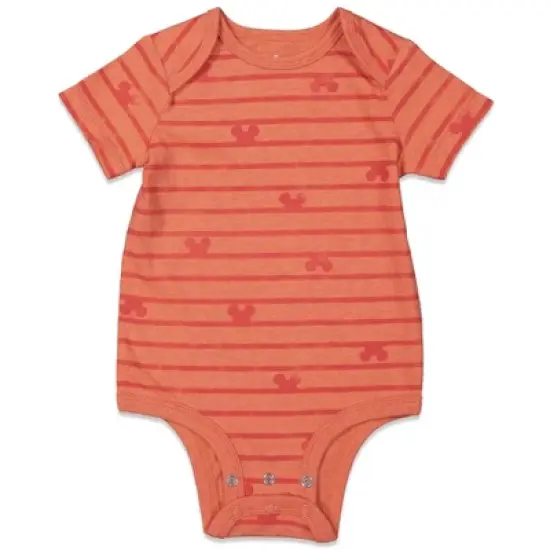 Disney Mickey Mouse 3 Pack Short Sleeve Bodysuits  image {2}