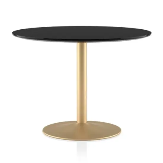 Koldfield Steel Base Round Dining Table - HOMES: Inside + Out image {5}