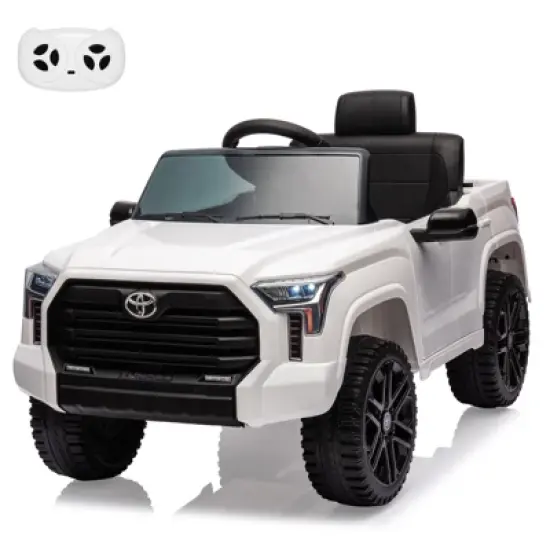 Acekool 12V Licensed Toyota Ride-On Truck with Remote, Music, LED Lights & Suspension image {12}