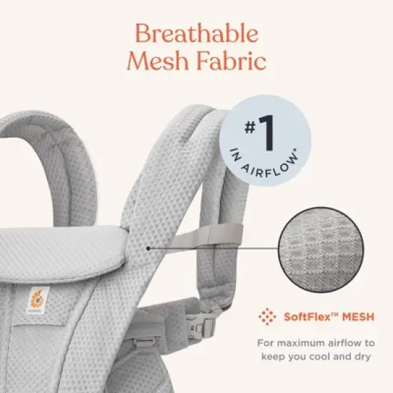 Ergobaby Omni Deluxe Mesh All-in-One Baby Carrier image {4}