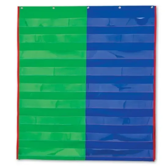 Learning Resources 2 and 4 Column Double-Sided Pocket Chart image {3}