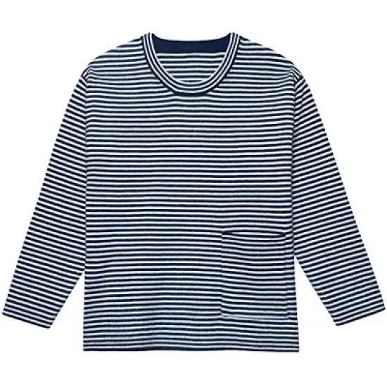 Gerber Infant and Toddler Boys' Striped Sweater with Pocket image {5}
