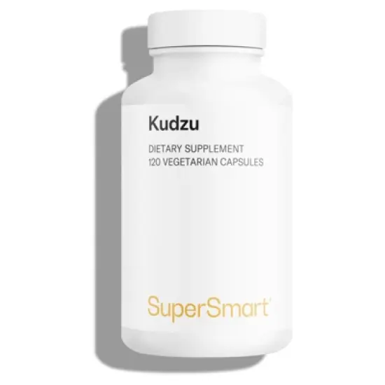SuperSmart Kudzu 3000mg per Day (High Strength) - Kudzu Root Extract - Pueraria Lobota Full Spectrum | Non-GMO & Gluten Free - 120 Vegetarian Capsules image {8}