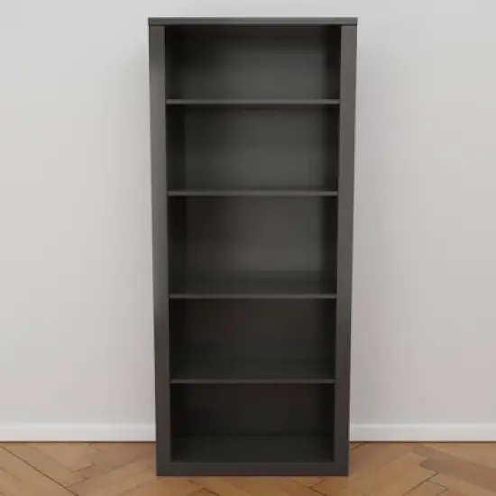 72" Elaine 5 Shelf Standard Bookcase - Brookside Home image {15}