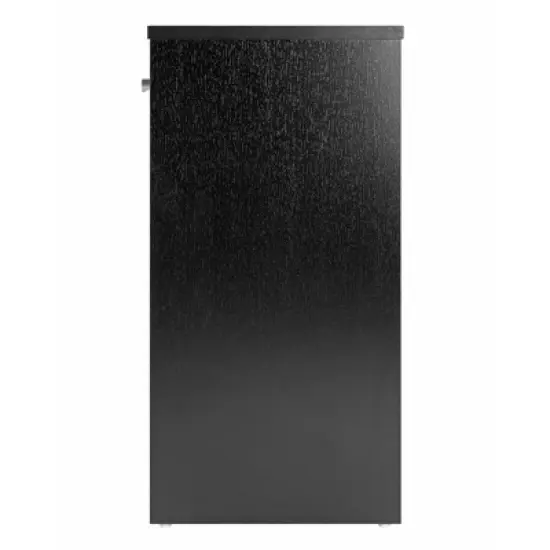 Squamish Nightstand with 1 Drawer - Black - Winsome image {3}