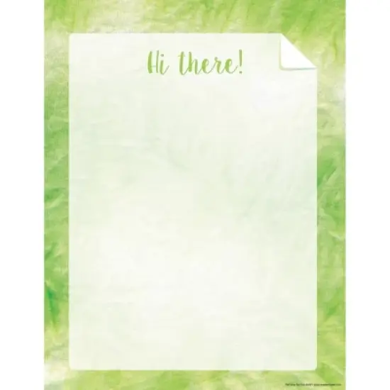 Barker Creek Lime Tie-Dye Get Organized File Folders Set Multi-Design 107 per Set: Paper, Top Tab, 50 Sheet Capacity image {5}