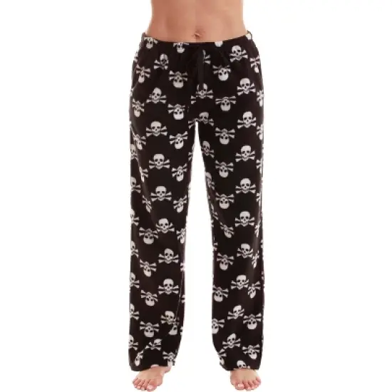 Just Love Womens Panda Print Micro Fleece Pajama Pants image {3}