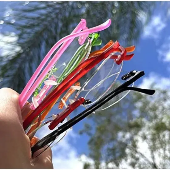 Calabria 715 Women's Rimless Flexie Reading Glasses image {3}