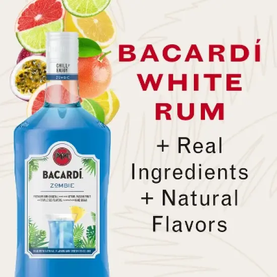 Bacardi Zombie Pre-Mixed Cocktail - 1.75L Bottle image {2}