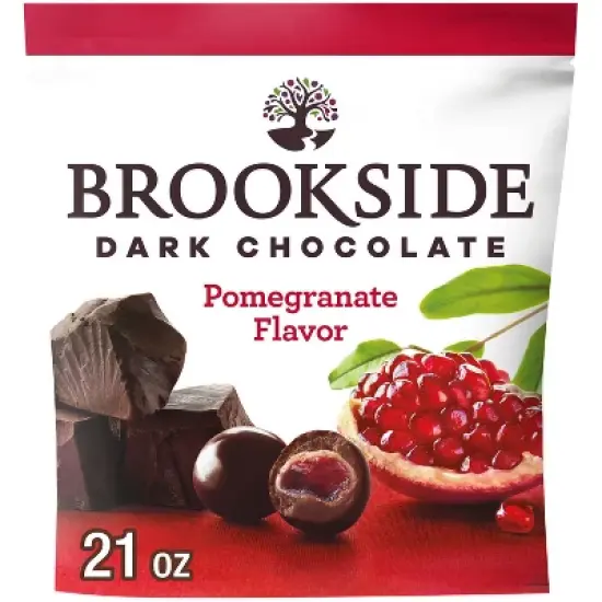 Brookside Dark Chocolate And Pomegranate Flavored Snacking Chocolate Candy - 21oz image {7}