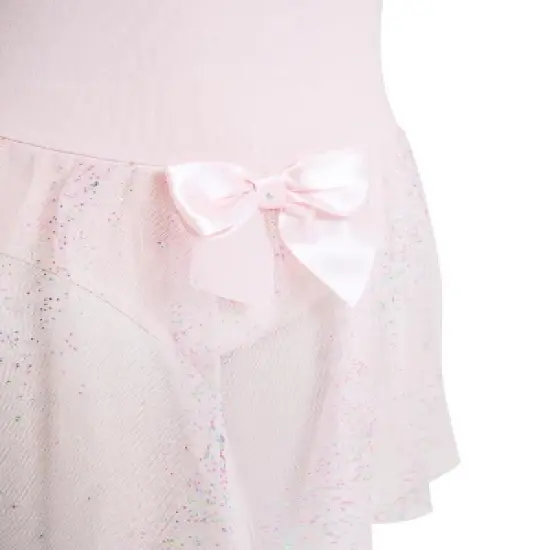 Capezio Glitter Glam Tank Pinch Front Dress - Girls image {3}