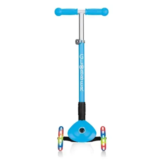 Globber Primo Foldable 2 Wheel Kids' Kick Scooter - Light Blue image {1}