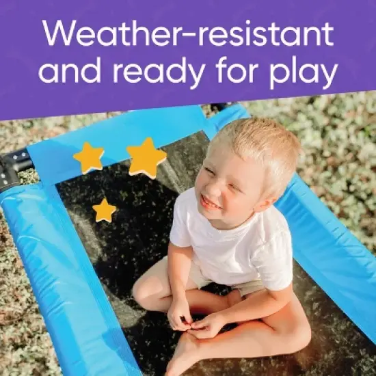 HearthSong 60-Inch SkyCurve Rectangular Platform Swing for Kids Outdoor Active Play image {6}