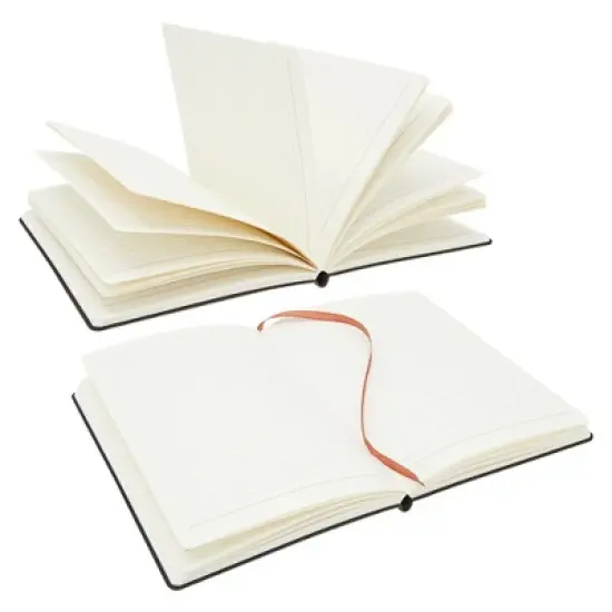 Paper Junkie 4 Pack A5 Lined Faux Leather Journal Nautical, Lay-Flat Notebooks for Men, 96 Sheets/192 Pages (4 Colors) image {6}