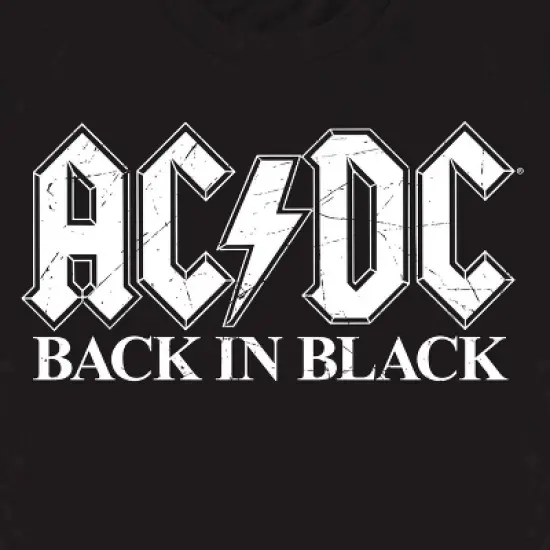 Men's Epic Rights ACDC Short Sleeve Graphic T-Shirt - Black image {1}