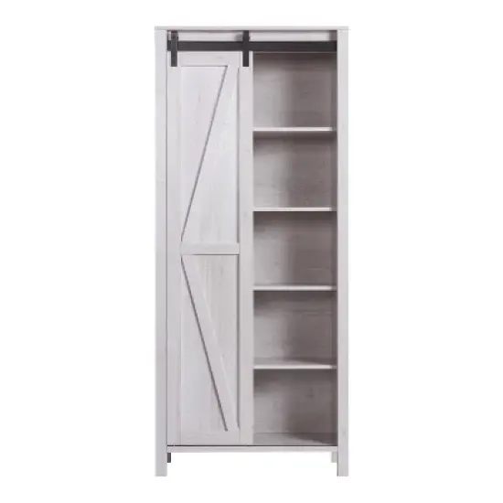 72" Arbolada Sliding Door Bookcase - HOMES: Inside + Out image {9}