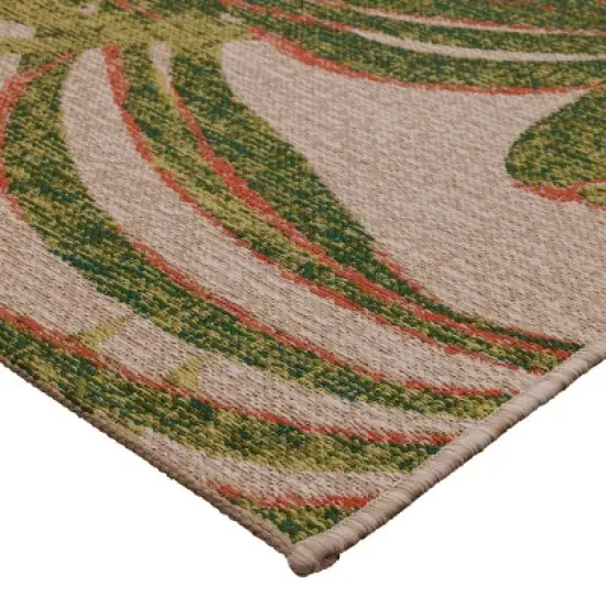7' x 10' Outdoor Rug Neutral Palm - Threshold&trade; image {3}