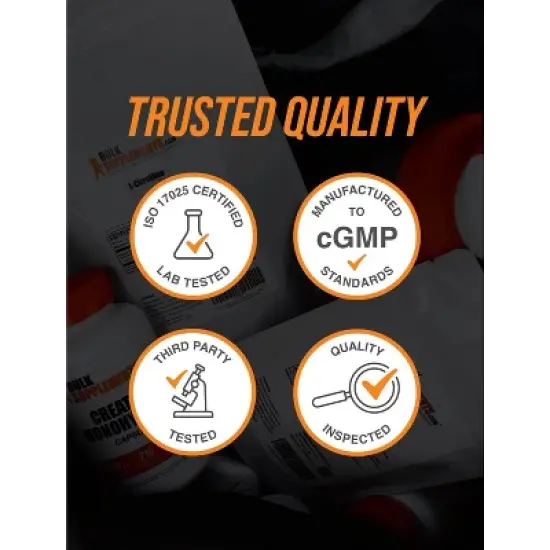 BulkSupplements Creatine Monohydrate Capsules image {4}