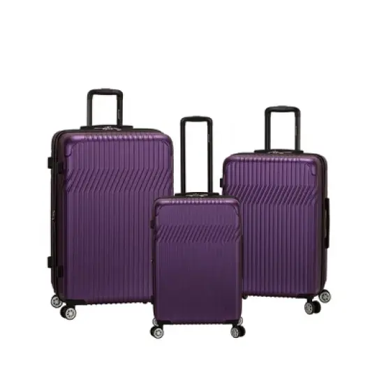 Rockland Pista 3pc Hardside ABS Non-Expandable Luggage Set image {8}