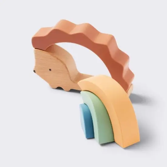 Silicone Toy - Hedgehog Stacker - Cloud Island&trade; image {2}