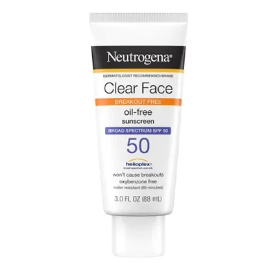 Neutrogena Clear Face Liquid Sunscreen Lotion - 3 fl oz image {12}