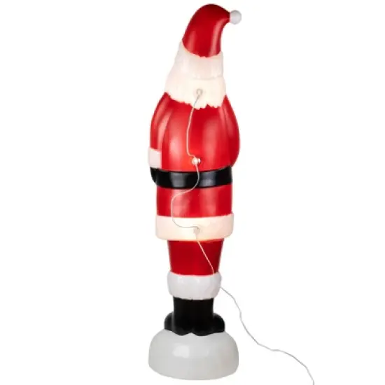 Northlight Lighted Blow Mold Santa Claus Outdoor Christmas Decoration - 59" image {5}