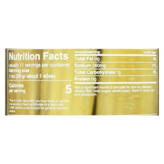 Mt. Olive Kosher Dill Sandwich Stuffers - Case of 6/16 fz image {5}