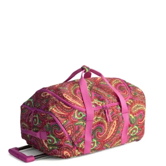 Vera Bradley Women's Outlet Lighten Up Wheeled Carry-On image {1}