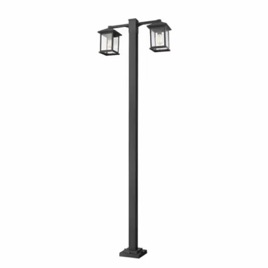 Z-Lite Portland 2 - Light Lantern in  Black image {1}