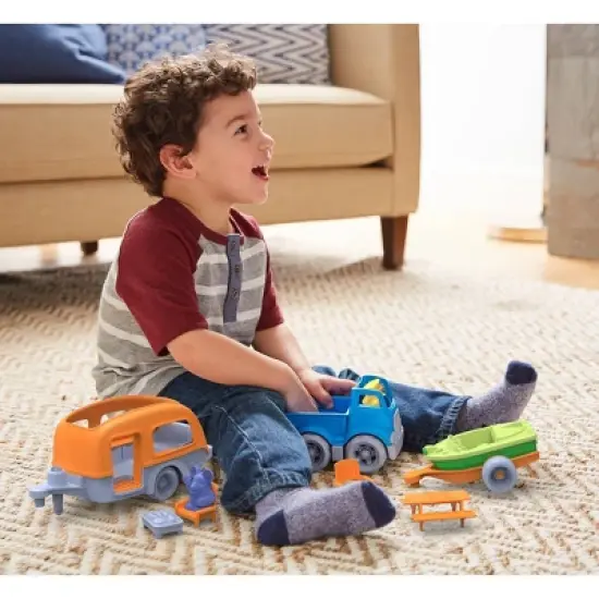Green Toys RV Camper Set image {3}