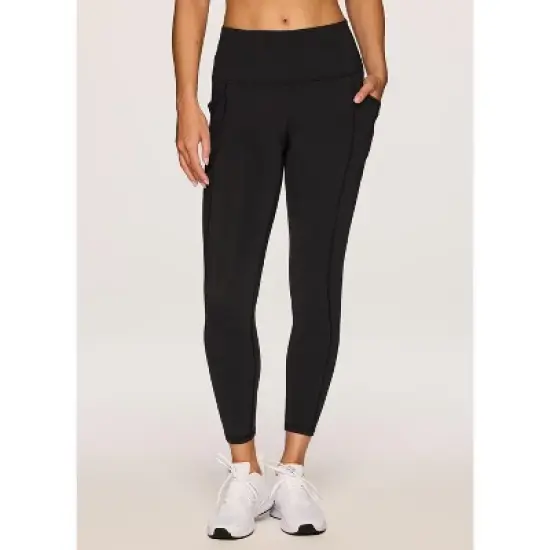 RBX Active Women's Tech Flex High Waisted Squat Proof Full Length Leggings with Pockets image {5}