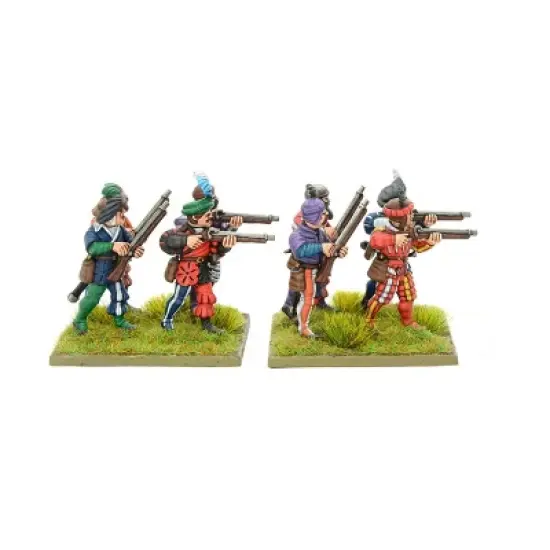Landsknecht Missile Troops Miniatures Box Set image {2}