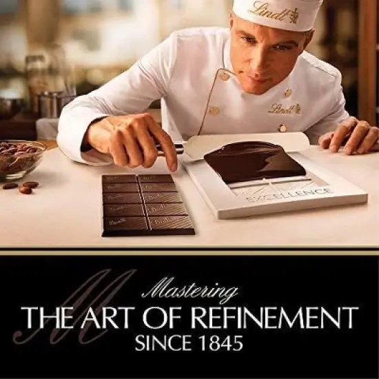 Lindt 4/6/12 Bars,  Excellence 90% Cocoa Dark Chocolate 3.5oz Full Size Candy Bar image {4}