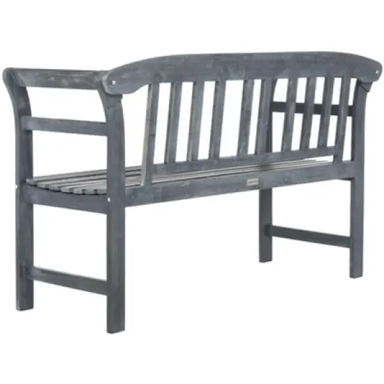 Porterville 2 Seat Bench - Outdoor - Safavieh image {4}