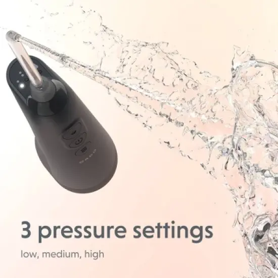 Ordo Hydro Sonic Oral Irrigator - Charcoal Gray image {2}