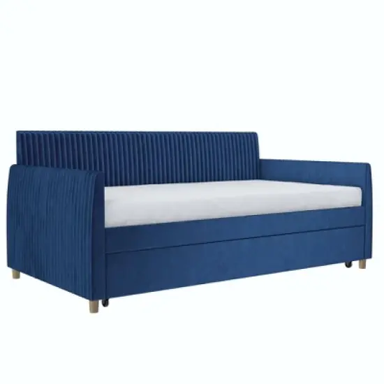 Twin Daphne Upholstered Daybed with Roll Out Trundle - Mr. Kate image {14}