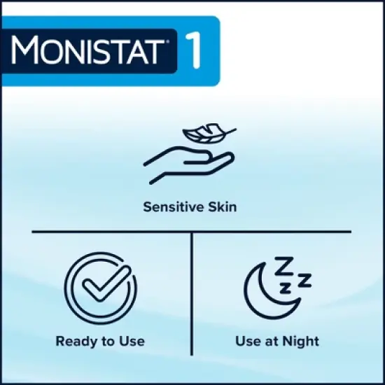 Monistat 1-Dose Yeast Infection Treatment, Prefilled Antifungal Applicator - 0.16oz image {6}
