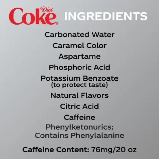 Diet Coke - 20 fl oz Bottle image {4}