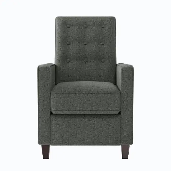 Nya Button Tufted Pushback Accent Chair - ProLounger image {1}