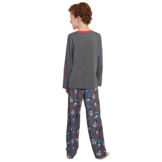 Hot Wheels Pajama Shirt and Pants Sleep Set Little Kid to Big Kid  image {3}