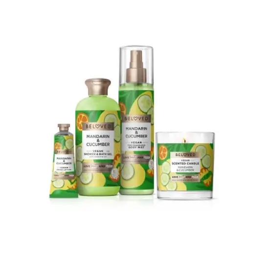 Beloved Mandarin & Cucumber Water Hand Lotion - 1oz image {6}