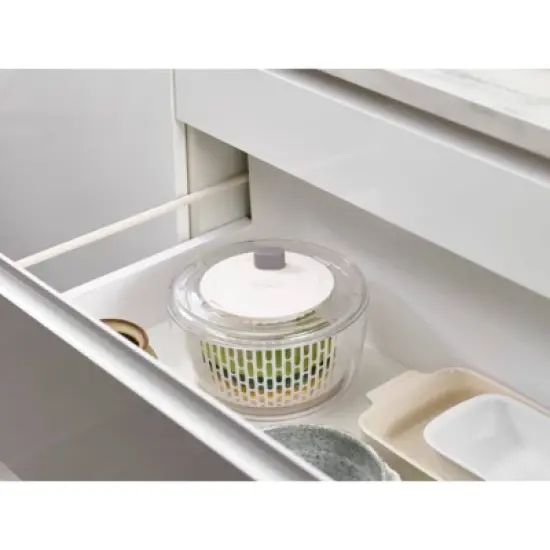 Joseph Joseph Multi-Prep 4pc Salad Making Set: Large Salad Spinner with Nonslip Base & Nesting Design image {8}