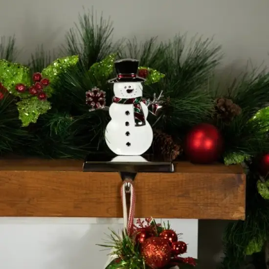 Northlight Smiling Snowman Christmas Stocking Holder - 6" image {2}