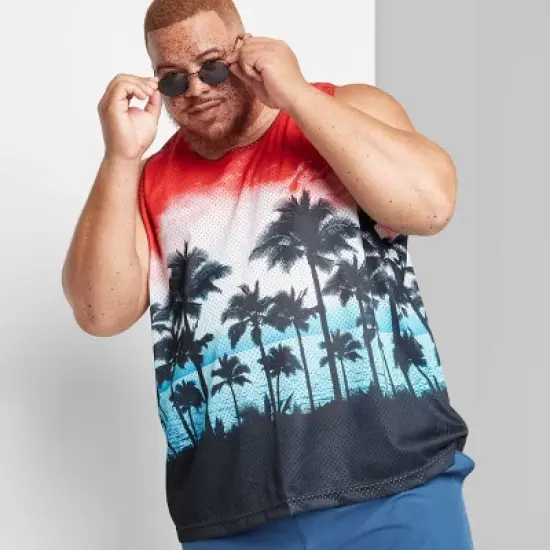 Men's Relaxed Fit Tank Top - Original Use&trade; Blue image {4}