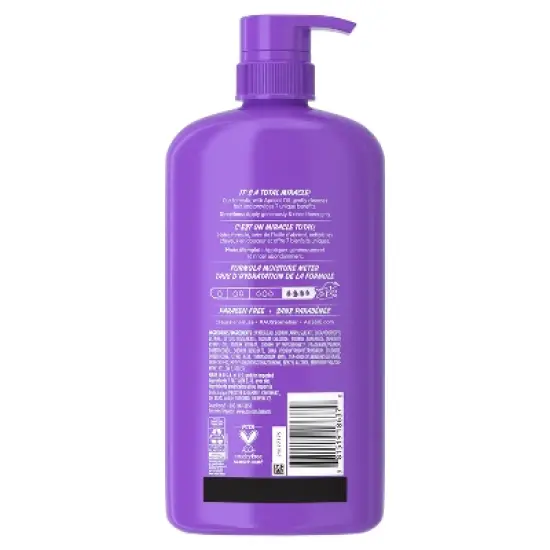 Aussie Paraben-Free Total Miracle Shampoo with Apricot & Macadamia For Damage Hair - 30.4 fl oz image {8}