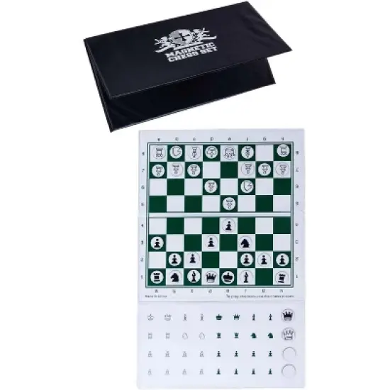 WE Games Magnetic Travel Chess Set Trifold image {4}