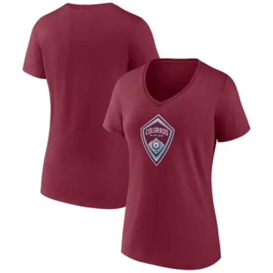 MLS Colorado Rapids Women's V-Neck Top Ranking T-Shirt image {3}